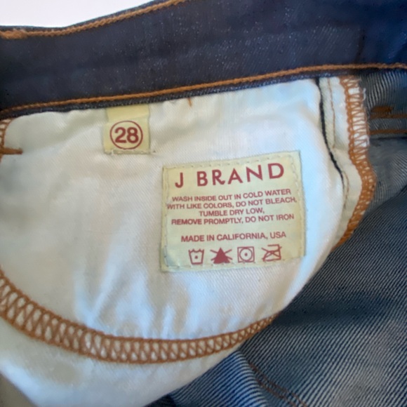NWOT J BRAND Ink Cigarette Leg Denim Jeans SZ 28 - Picture 8 of 8